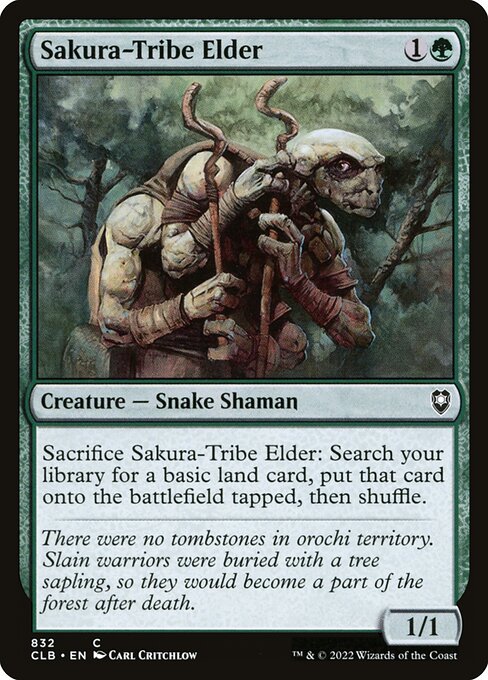 Sakura-Tribe Elder (832) - NM