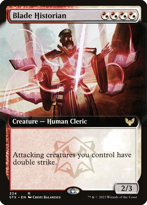 Blade Historian (334) - EXTENDED ART - NM