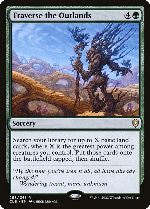 Traverse the Outlands (258) - NM