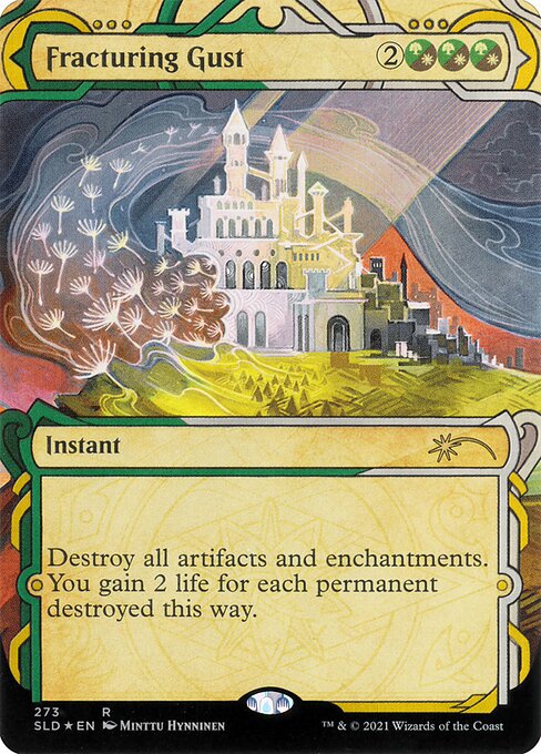 Fracturing Gust (273) - SHOWCASE - FULL ART - NM