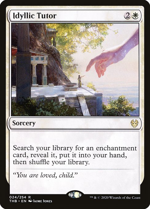 Idyllic Tutor (24) (Foil) - NM