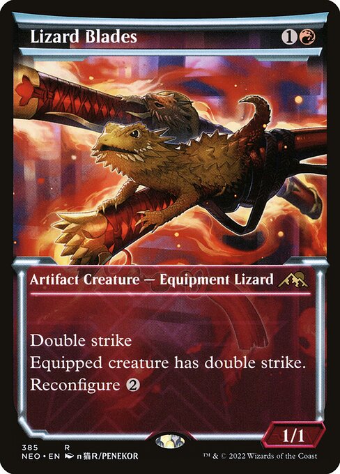 Lizard Blades (385) - SHOWCASE - NM