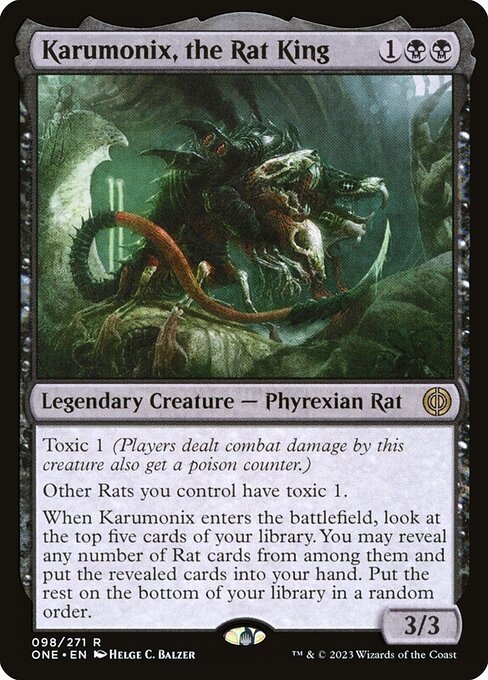 Karumonix, the Rat King (98) - NM