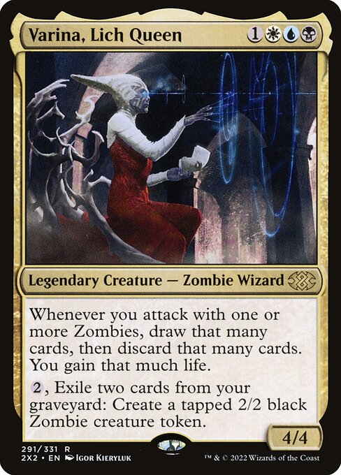 Varina, Lich Queen (291) (Foil) - NM