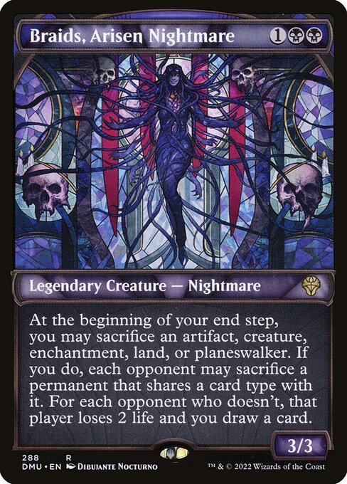 Braids, Arisen Nightmare (288) - SHOWCASE (Foil) - NM