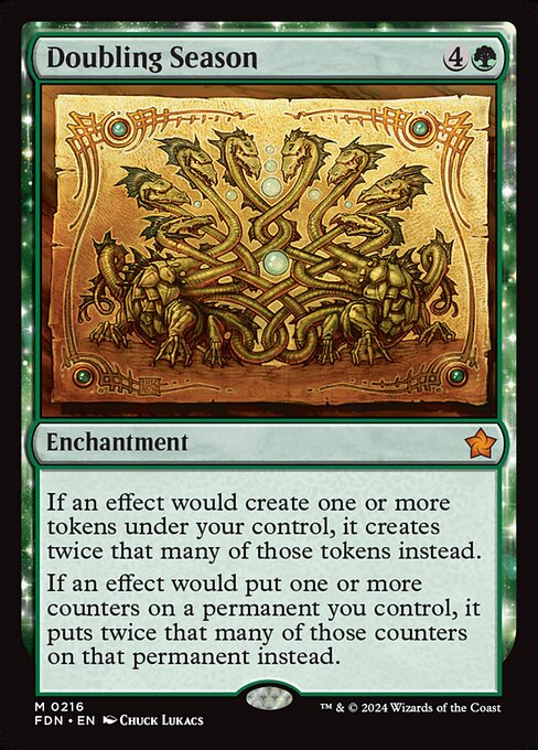 Doubling Season (216) (Foil) - NM