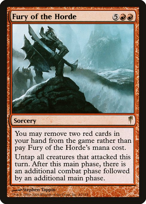 Fury of the Horde (81) - NM