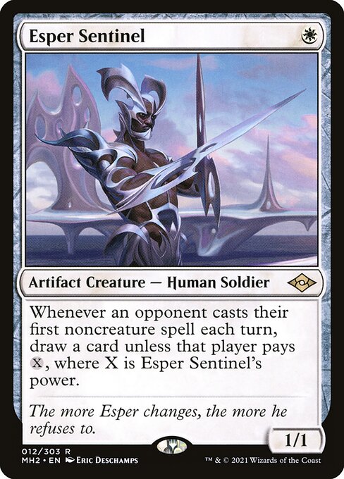 Esper Sentinel (12) (Foil) - NM