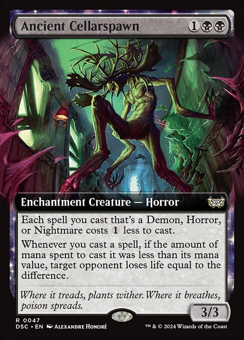 Ancient Cellarspawn (47) - EXTENDED ART - NM