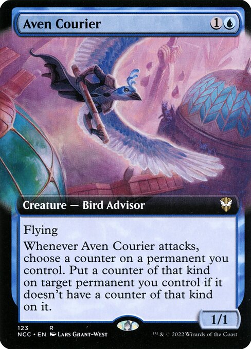 Aven Courier (123) - EXTENDED ART - NM