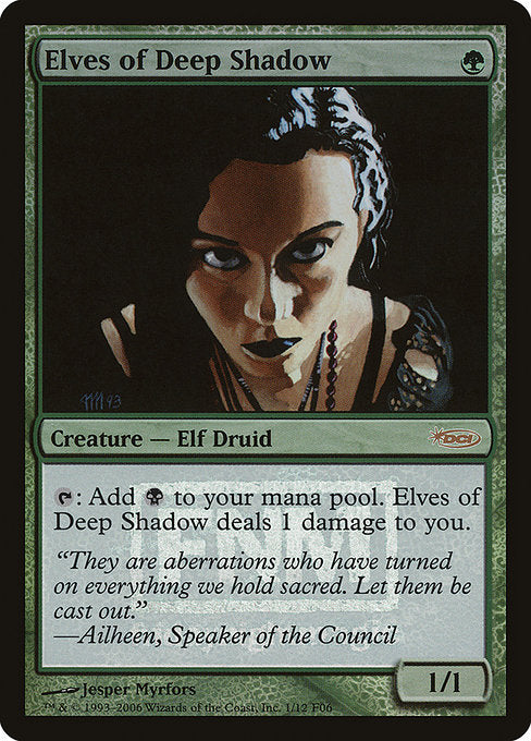 Elves of Deep Shadow (1) (Foil) - NM