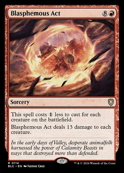 Blasphemous Act (114) - NM