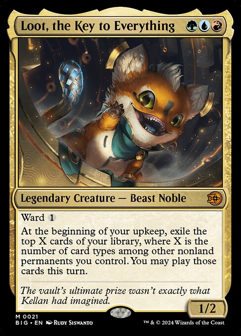 Loot, the Key to Everything (21) - NM
