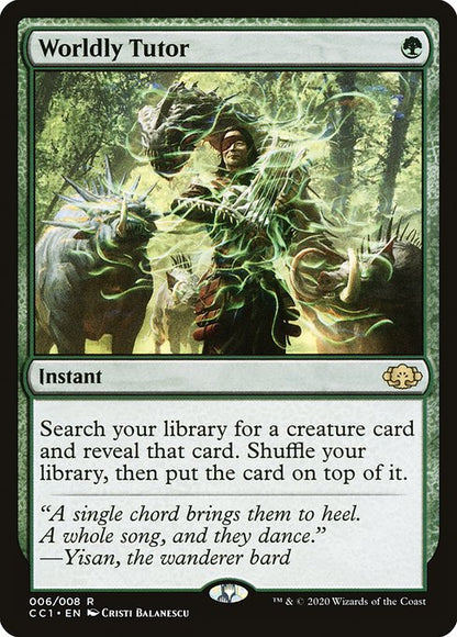 Worldly Tutor (6) (Foil) - NM