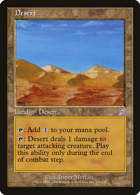 Desert (118) - NM