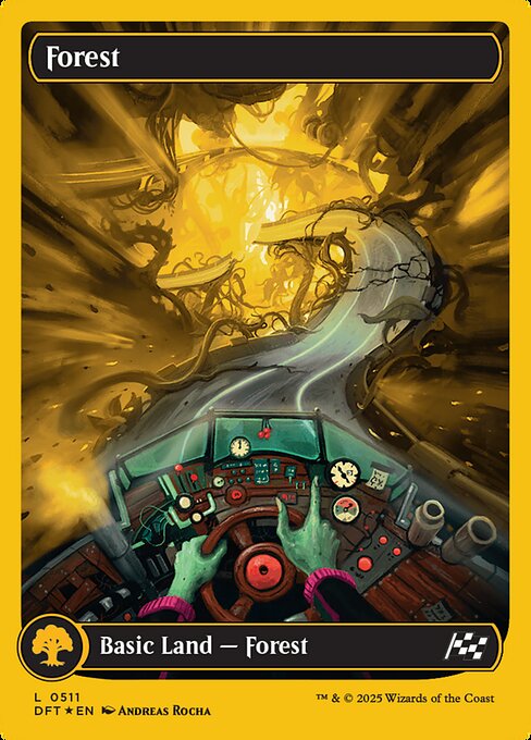 Forest (511) - FULL ART (Foil) - NM