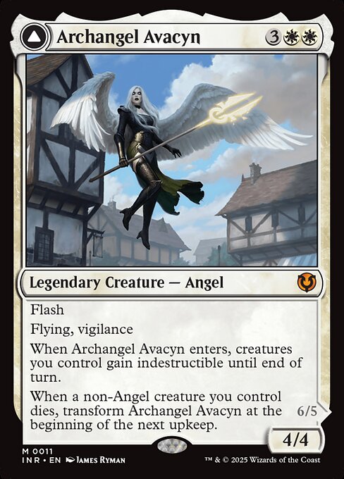 Archangel Avacyn // Avacyn, the Purifier (11) - NM