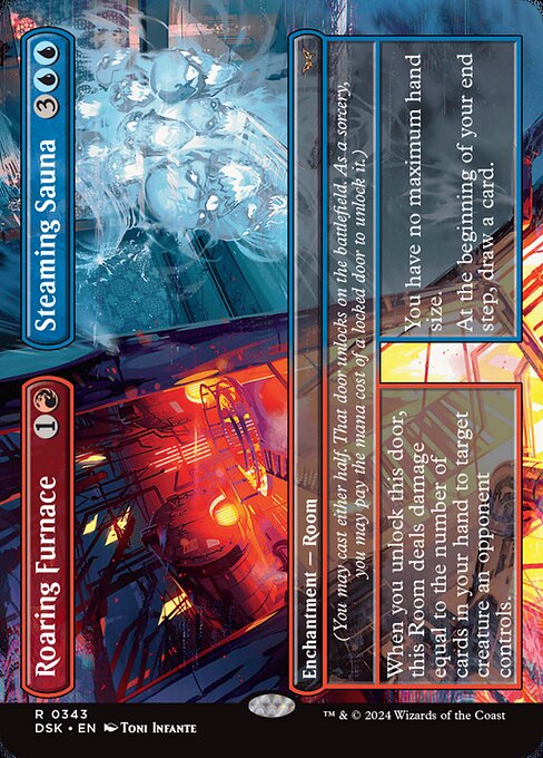 Roaring Furnace // Steaming Sauna (343) - BORDERLESS (Foil) - NM