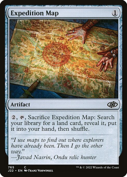 Expedition Map (765) - NM