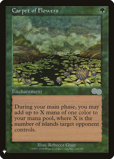 Carpet of Flowers (USG-240) - NM