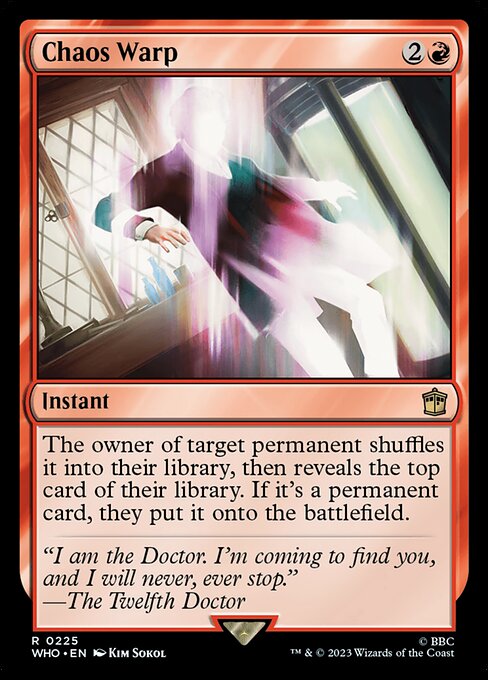Chaos Warp (225) (Foil) - NM